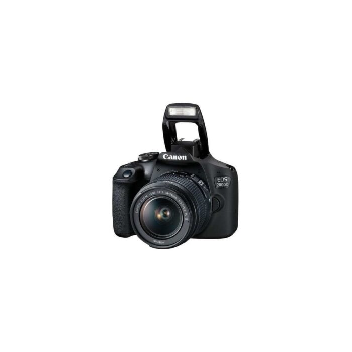 Canon Eos 2000D 18-55Mm 75-300Mm Double Kit Dslr Fotoğraf Makinesi - Görsel 2