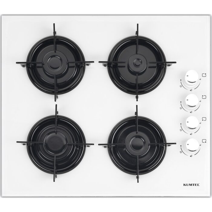 Kumtel Jardin Plantes İkili Ankastre Set Beyaz (835 Kumandalı Davlumbaz+Beyaz Cam Ocak) - Görsel 3