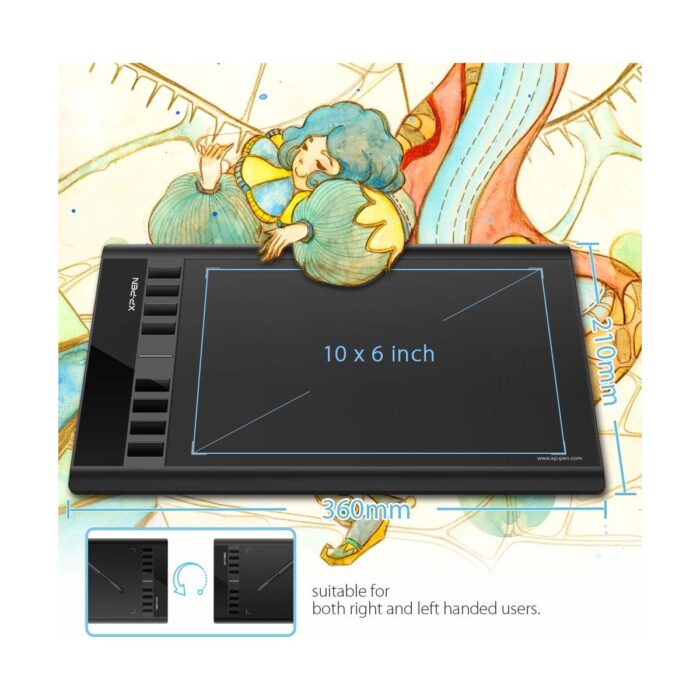 Xp-Pen Star03 V2 8192 Seviye 5080LPI Profesyonel Grafik Tablet - Görsel 5