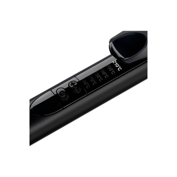 BaByliss Saç Maşası 210 Derece, 19mm Gövde, Kuvars-Seramik Kaplama, 6 Dijital Isı Ayarı, Rose Quartz, C450E - Görsel 2