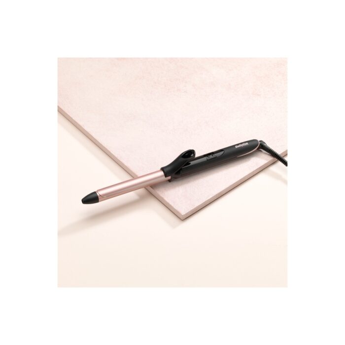 BaByliss Saç Maşası 210 Derece, 19mm Gövde, Kuvars-Seramik Kaplama, 6 Dijital Isı Ayarı, Rose Quartz, C450E - Görsel 3