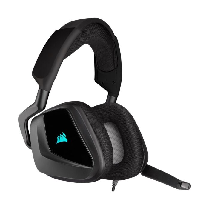 Corsair Void Rgb Elite Carbon Wireless Premium Kulaklık 7.1 Surround Siyah CA-9011201-EU - Görsel 4