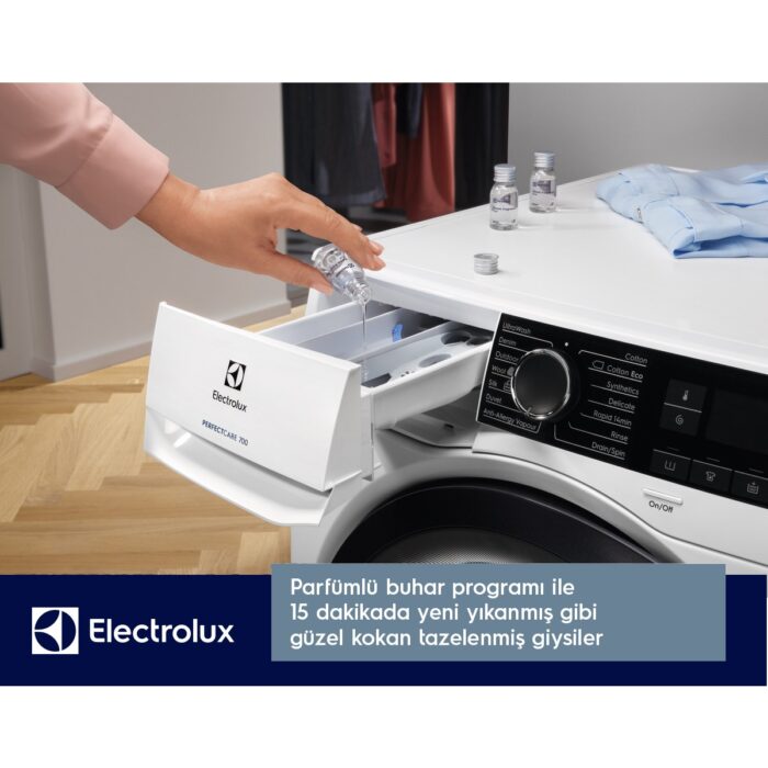 Electrolux EW8WN2168LW 1600 Devir 10 kg Yıkama / 6 kg Kurutmalı Çamaşır Makinesi - Görsel 5