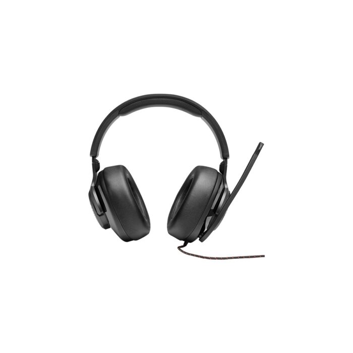 JBL Quantum 200 Mikrofonlu 3.5mm Gaming Kulak Üstü Kulaklık - Siyah - Görsel 4