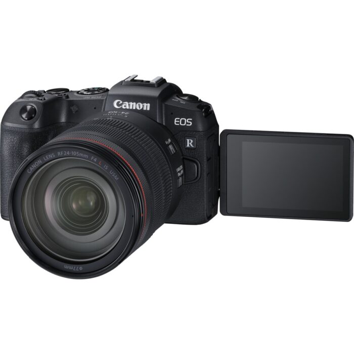 Canon EOS RP Fotoğraf Makinesi RF24-105 S Lens ile Taşınabilirlik ve Yaratıcılık Siyah - Görsel 3