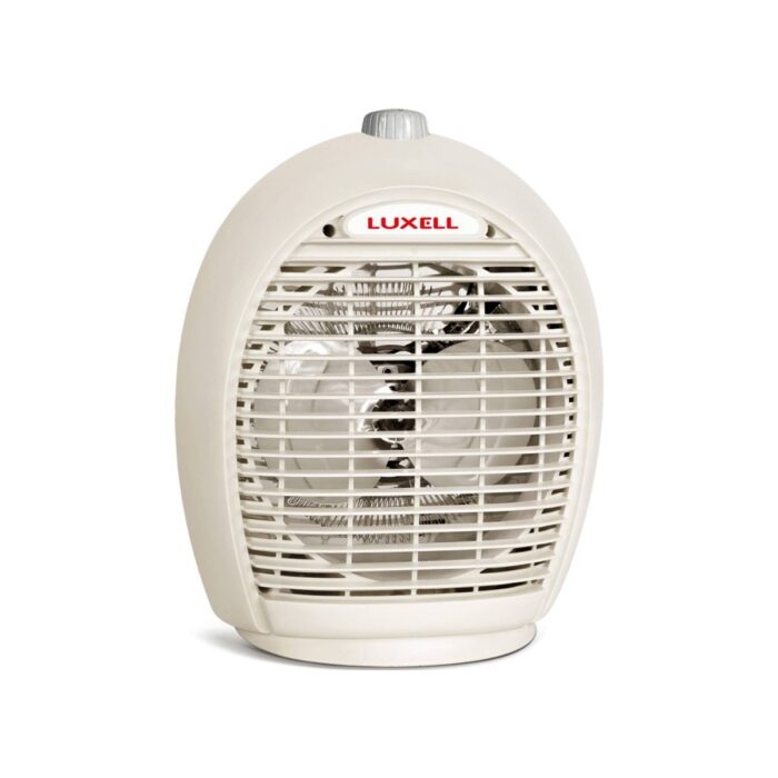 Luxell 2000W Fanlı Isıtıcı – Ev ve Ofis Kullanımına Uygun, 2 Kademeli Isıtma/Soğutma, Otomatik Kapanma ve Yanmaz Gövde - Görsel 1