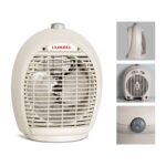 Luxell 2000W Fanlı Isıtıcı – Ev ve Ofis Kullanımına Uygun, 2 Kademeli Isıtma/Soğutma, Otomatik Kapanma ve Yanmaz Gövde - Görsel 2