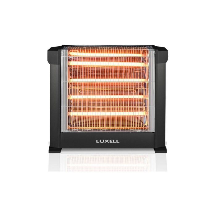 10832179822642.jpg Luxell KS-2760 Şömine Tipi Quartz Isıtıcı 2200W – Metal Gövdeli, Termostat Ayarlı, Devrilme Emniyetli, Ev ve Ofis Kullanımına Uygun - Görsel 1