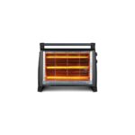 Luxell Elektrikli Quartz Isıtıcı 1800W Metal Gövde Buharlı Devrilme Emniyetli Ev ve Ofis Kullanımı - Görsel 2