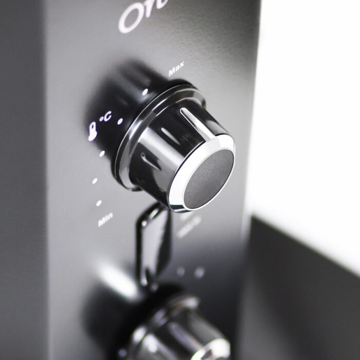 Luxell MH-1800 Orbit 1800 W Infrared Kule Tipi Dikey Isıtıcı, Siyah Gövde, 115,5 cm – Ev ve Ofis Kullanımına Uygun - Görsel 2