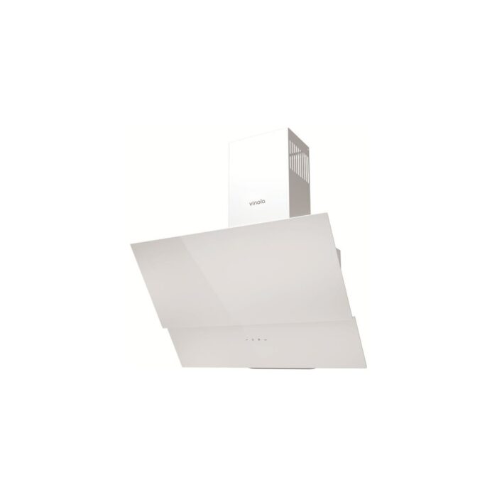 Vinola MCWW104.111.603 Beyaz Digital Yatay Cam  Davlumbaz - Görsel 1
