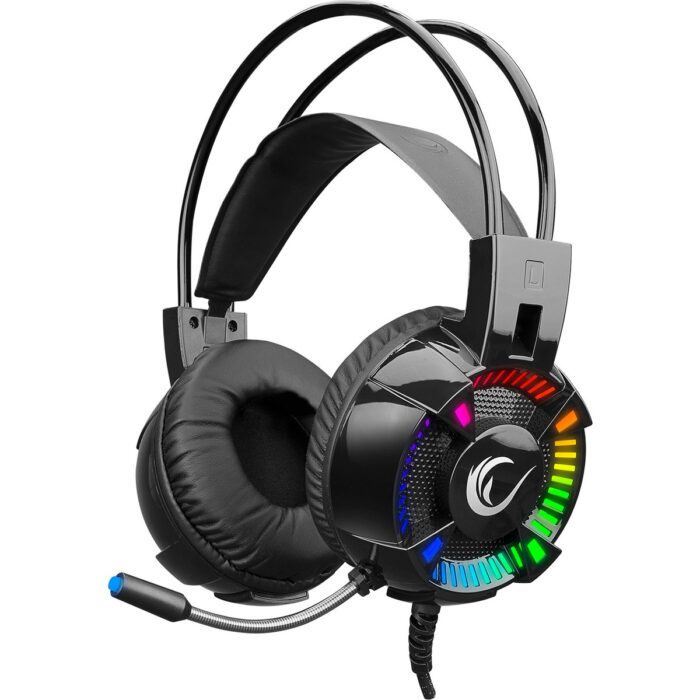 Rampage Styles Siyah USB 7.1 RGB Oyuncu Mikrofonlu Kulaklık - Görsel 1