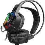 Rampage Styles Siyah USB 7.1 RGB Oyuncu Mikrofonlu Kulaklık - Görsel 3