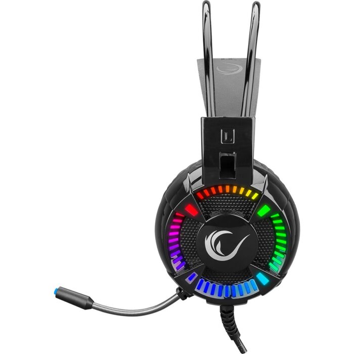 Rampage Styles Siyah USB 7.1 RGB Oyuncu Mikrofonlu Kulaklık - Görsel 4
