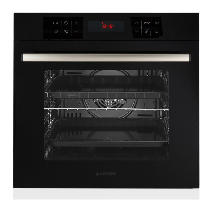 Alveus Premium 3'lü Siyah Ankastre Set (MOD3000-GLS640-MFA627) - Görsel 4