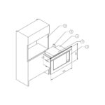 Alveus Mkr Siyah Ankastre Mikrodalga - Görsel 2
