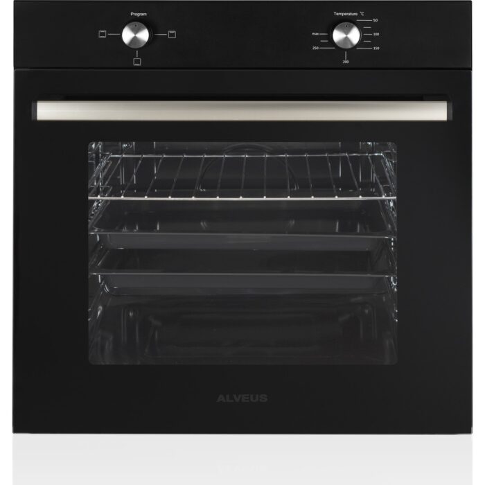 Alveus Yakamoz 2'li Ankastre Set Siyah (GLS640S-MFA604S) - Görsel 3