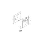 Alveus Yakamoz 2'li Ankastre Set Siyah (GLS640S-MFA604S) - Görsel 5