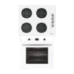 Alveus Sardunya 2'li Beyaz Ankastre Set (GLS640B-MFA627B)