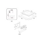 Alveus Arya 3'lü Siyah Ankastre Set (F17-GLS640-MFA604) - Görsel 5