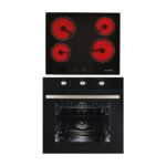 Alveus Vitro 614 Siyah 2'li Ankastre Set VİTRO641-MFA614