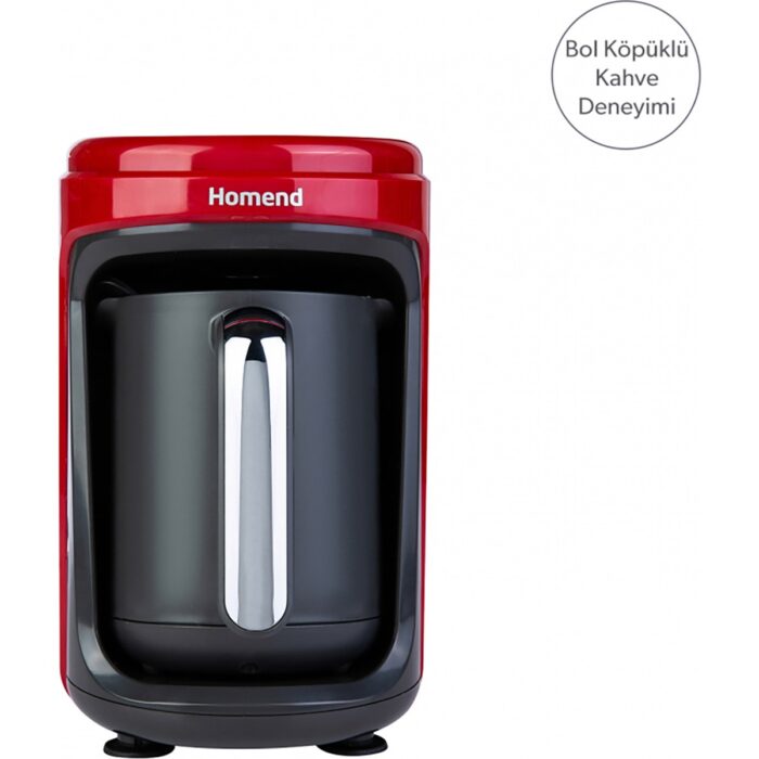 110000017368429.jpg Homend Pottoman 1831H Kırmızı Türk Kahve Makinesi - Görsel 1