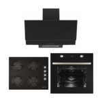 Alveus Baker Siyah 3'lü Ankastre Set (Gls 640 + Mfa 627 + F17 )