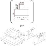 Alveus Baker Siyah 3'lü Ankastre Set (Gls 640 + Mfa 627 + F17 ) - Görsel 5