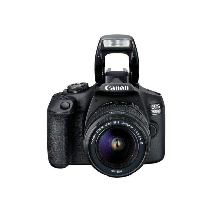 Canon EOS 2000D DSLR Fotoğraf Makinesi 24.1 MP, EF-S 18-55mm IS II Lens, APS-C CMOS Sensör, 3" LCD Ekran ve SD Kart Desteği - Görsel 3