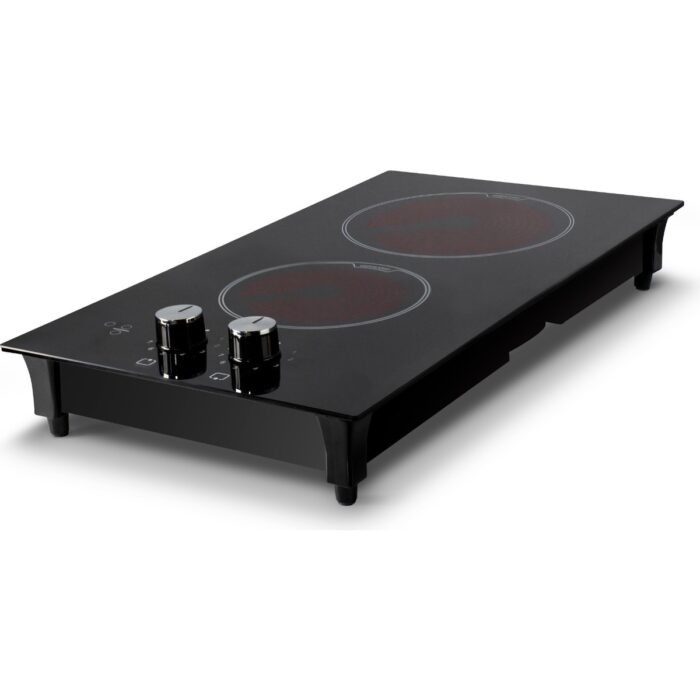 Luxell V3-02P Set Üstü Vitroseramik 2'li Elektrikli Ocak - Görsel 1