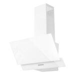 Ferre Beyaz Yatay Cam Davlumbaz Duvar Tipi 650 m3/sa Yüksek Emiş Gücü ile - Görsel 2