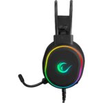 Rampage ROGUE Siyah USB 7.1 Surround RGB Ledli Gaming Esnek Mikrofonlu Oyuncu Kulaklık - Görsel 3
