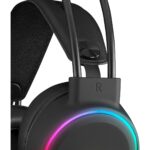 Rampage ROGUE Siyah USB 7.1 Surround RGB Ledli Gaming Esnek Mikrofonlu Oyuncu Kulaklık - Görsel 5