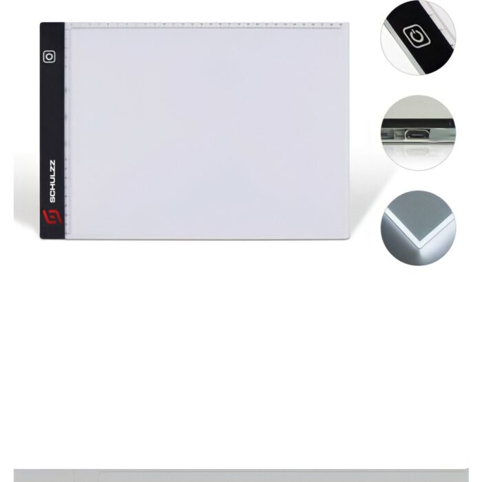 Schulzz LED Işıklı A4 Çizim Kopyalama 3 Seviyeli Ayarlanabilir Grafik Tahtası - Görsel 2