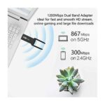 Kingboss AC1200 Mbps Dual Band USB 3.0 Adaptör Kablosuz Wifi Alıcı - Görsel 5