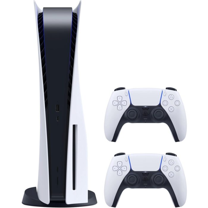 Sony Playstation 5 825 GB Beyaz Oyun Konsolu 2 DualSense Kontrol Cihazı ile Çok Oyunculu Eğlence - Görsel 1