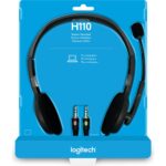Logitech H110 Kablolu Stereo Kulaklık - Gri - Görsel 5