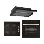 Alveus Black Style 627 3'lü Siyah Ankastre Set (F5 Ecr - Gls 640 - Mfa 627)