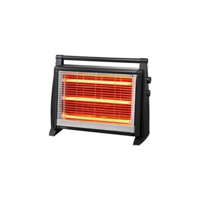 110000080619860.jpg Luxell LX-2831 Quartz Buharlı Isıtıcı 1500WATT Termosatlı Devrilme Emniyetli - Görsel 1