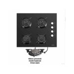 Luxell Opall Dijital Set SİYAH(B66-SGF3+C6-40BF+DA6-835) - Görsel 4