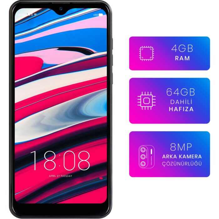 Reeder P13 Blue Max L 2022 64 GB (Reeder Türkiye Garantili) Siyah - Görsel 2