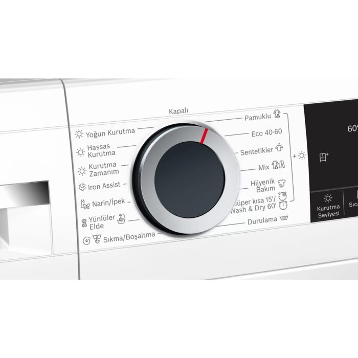 Bosch WNA254X1TR 1400 Devir 10 kg Yıkama / 6 kg Kurutmalı Çamaşır Makinesi - Görsel 4