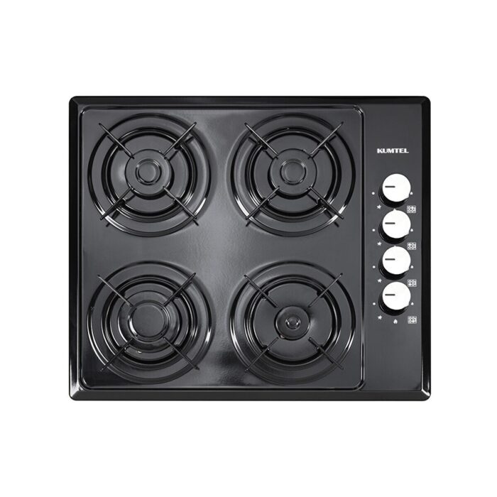 Kumtel Ocak + Davlumbaz 2'li Çelik Set Siyah - Görsel 3