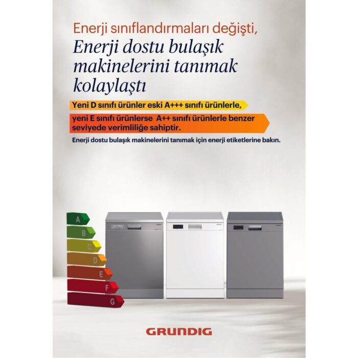 Grundig GDF 5104 5 Program (13 Kişilik) Bulaşık Makinesi - Görsel 5