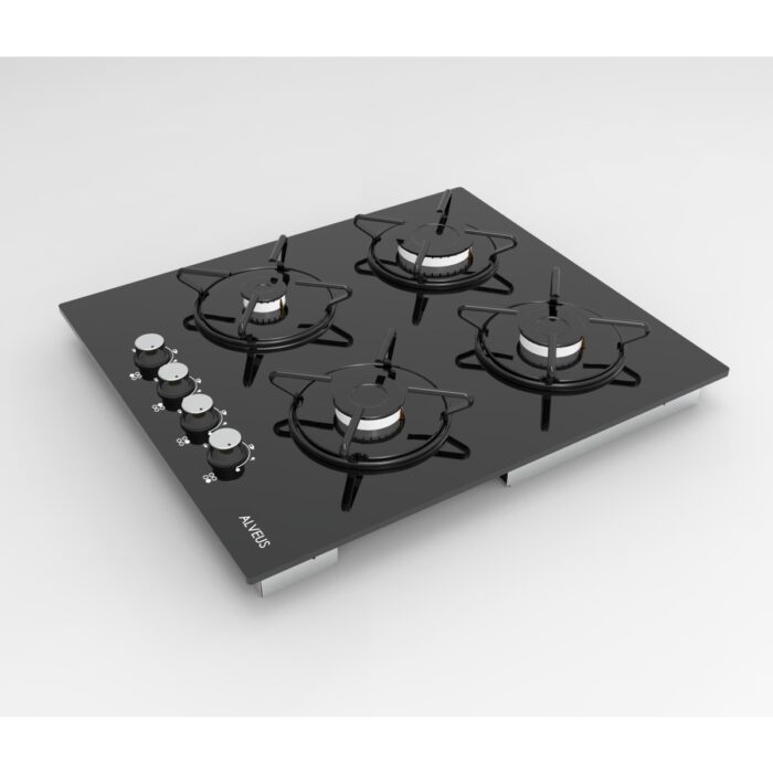 Alveus Century 627 Siyah 3'lü Ankastre Set (Mod W-GLS640-MFA627) - Görsel 2