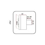 Alveus Baker Siyah 3'lü Ankastre Set (F17 - Gls 640 - Mfa 627) - Görsel 5