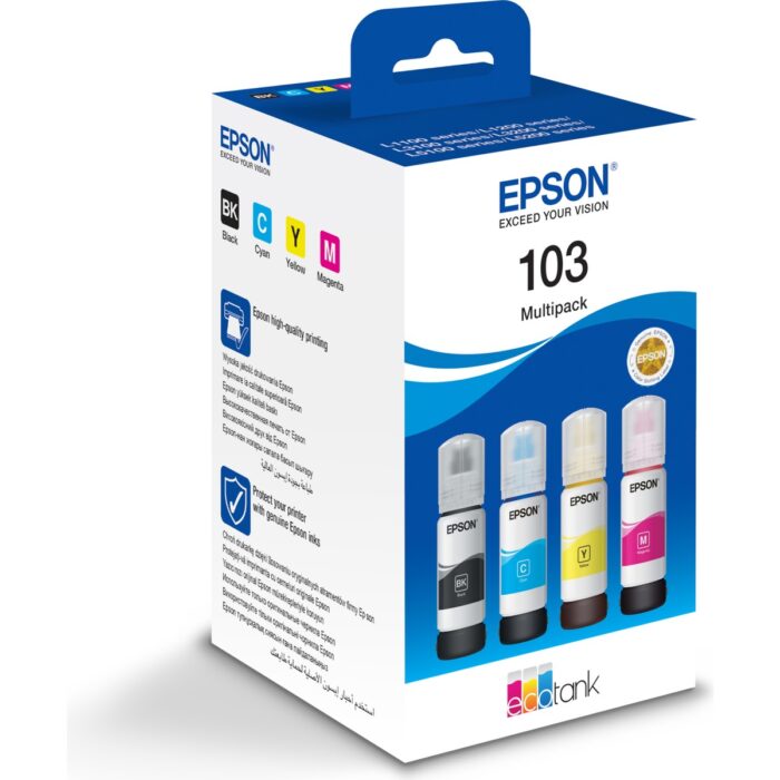 Epson T103 Ecotank Multipack - Görsel 1