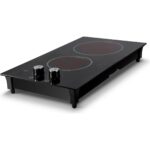 Kumtel Ikili Vitro Seramik Set Üstü Elektrikli Domino Ocak