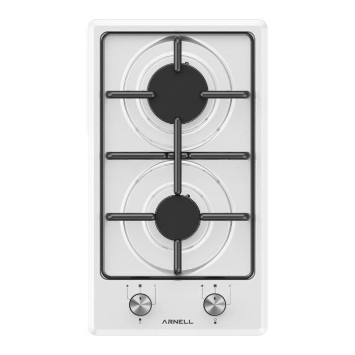 Arnell Tüplü Gaz Emniyetli Beyaz Emaye Ankastre  2'li Ocak - Görsel 4