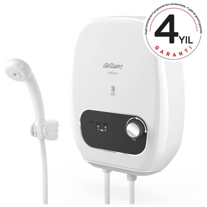 Arzum Termal Elektrikli Şofben AR064 3 Kademeli 7,3 kW 5 L/Dk Enerji Tasarruflu Hızlı Isıtma - Görsel 2
